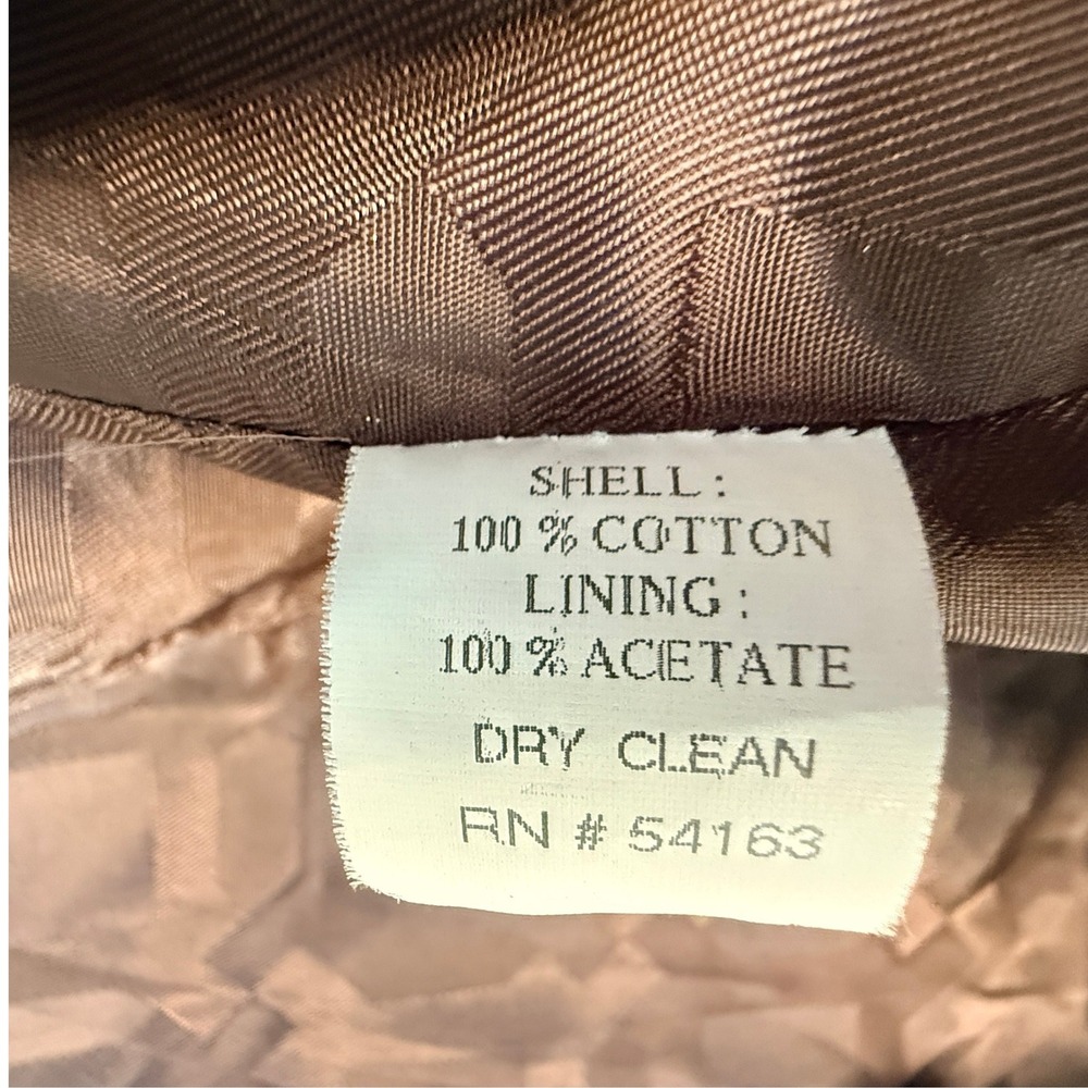 Cole Haan Collection Brown Velvet Equestrian Blazer Ornate Buttons Sm-see note - Picture 8 of 10